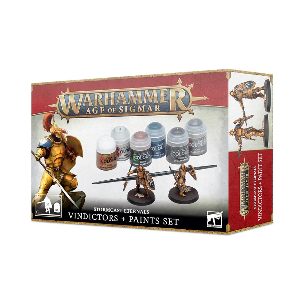 Warhammer Age of Sigmar Stormcast Eternals - Vindictors und Farbset