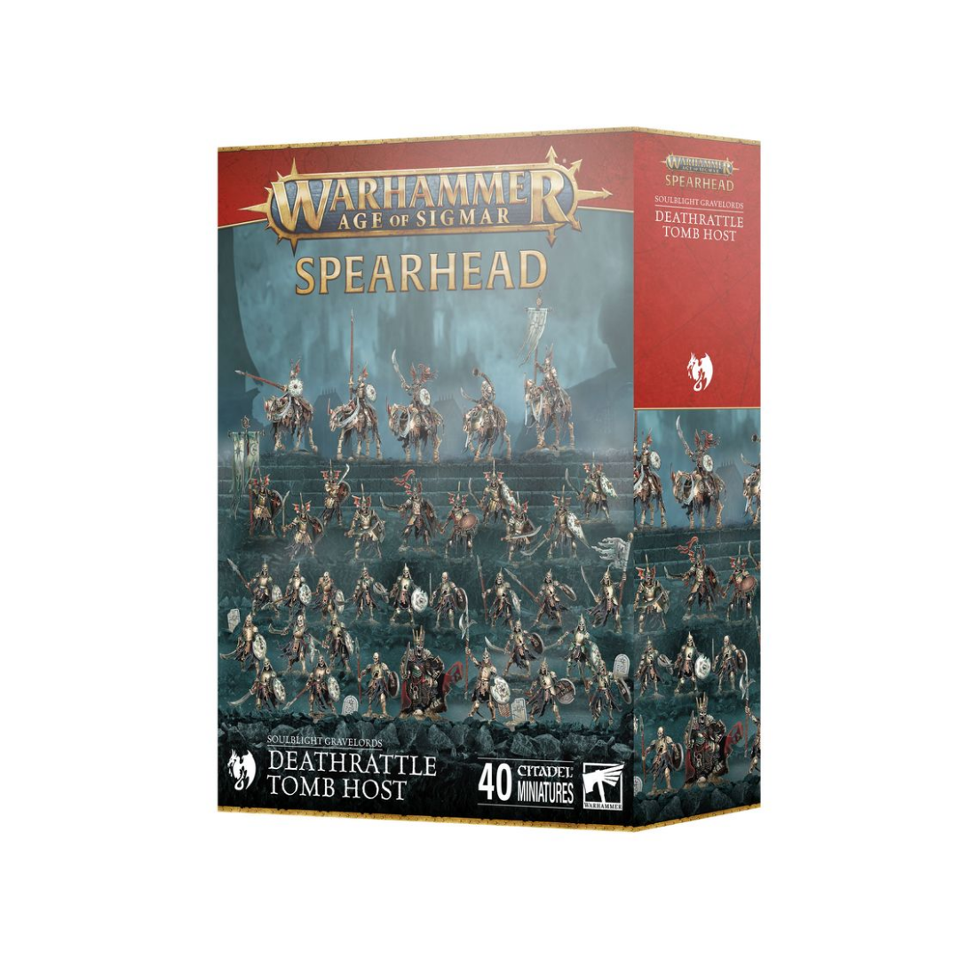 Warhammer Age of Sigmar Spearhead Soulblight Gravelords - Deathrattle Tomb Host