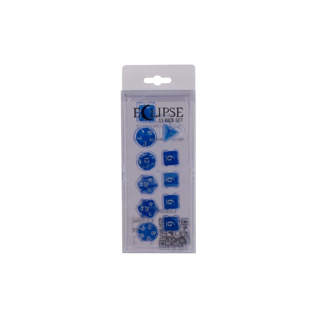 Ultra Pro - Eclipse 11 Dice Set - Pacific Blue