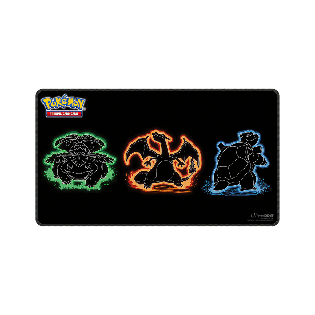 Pokemon Neon Kanto Foil Playmat