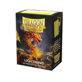 Dragon Shield - 100 Standard Size Matte Dual Card Sleeves - Lightning