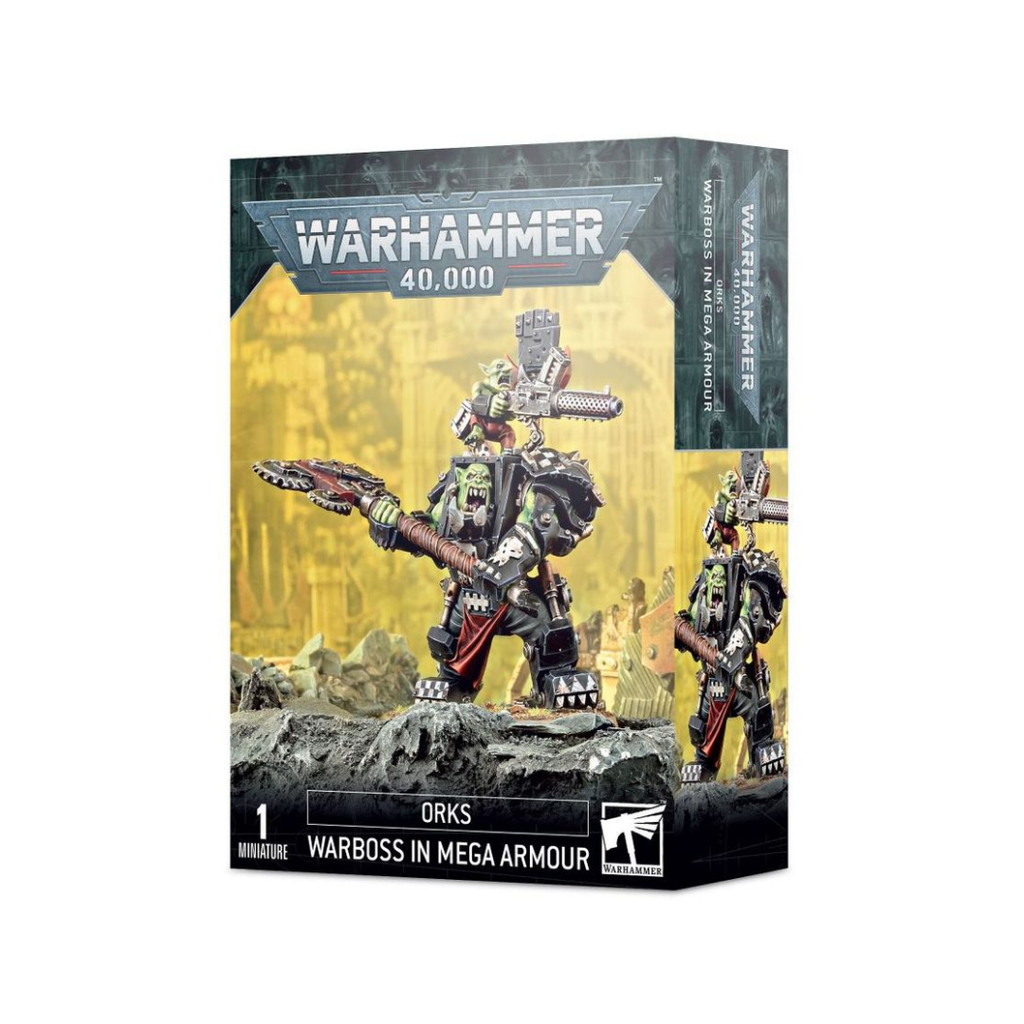 Warhammer 40K Orks - Warboss in Megarüstung