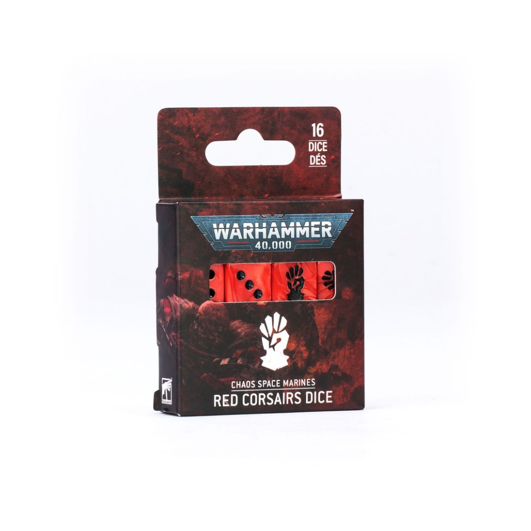Warhammer 40k Red Corsairs - Würfel *Vorbestellung