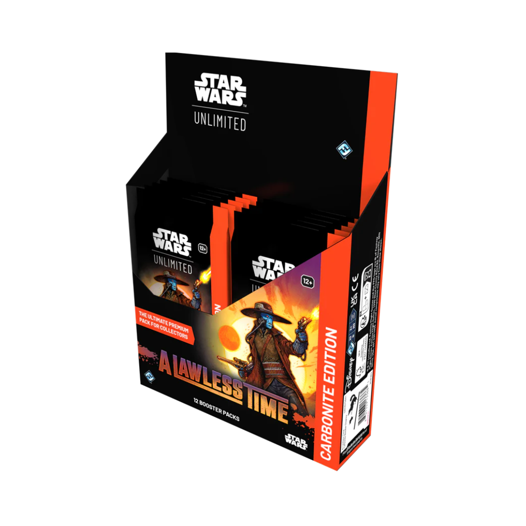 Star Wars: Unlimited – A Lawless Time Carbonite Booster Display (Englisch)