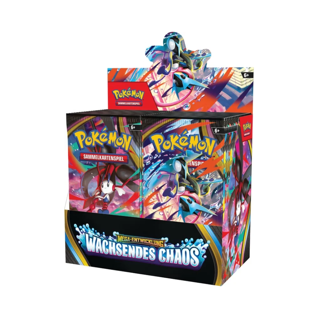 Pokemon ME04 Mega Entwicklung Wachsendes Chaos - Display (deutsch)