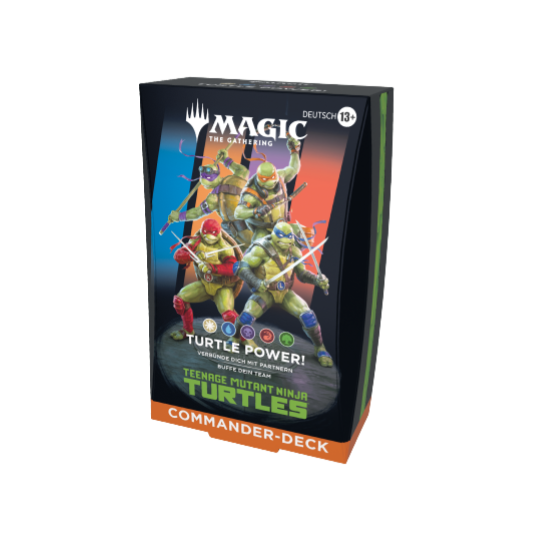 Magic The Gathering – Teenage Mutant Ninja Turtles Commander Deck (Deutsch) *Vorbestellung