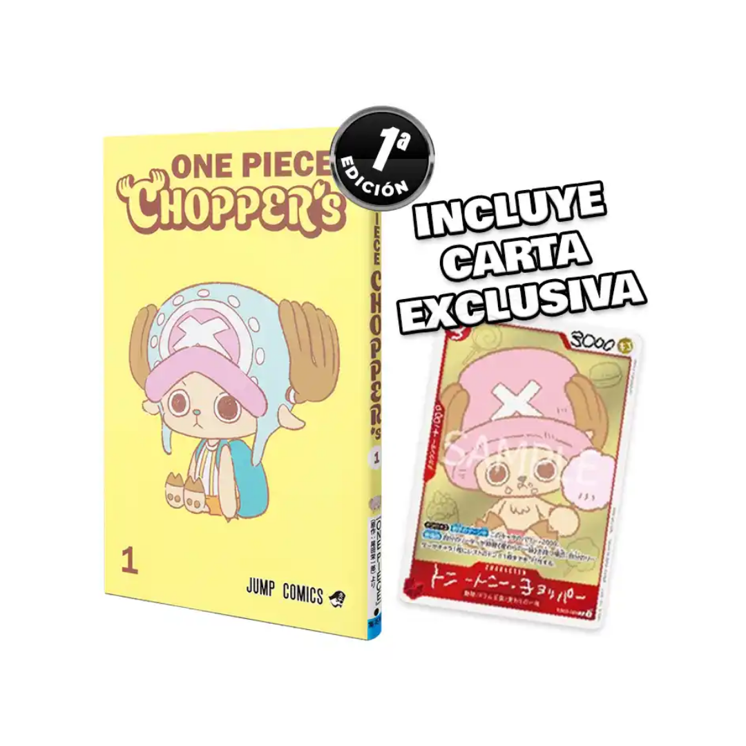 One Piece - Chopper’s Jump Comics - Band 1 - mit Promokarte EB02-003