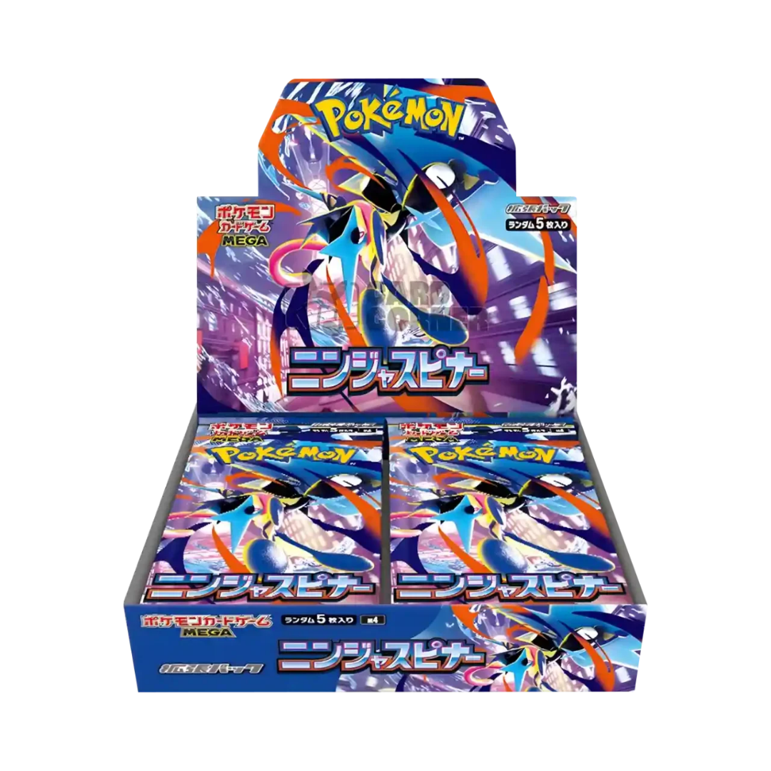 Pokemon M4 Mega Evolution Ninja Spinner - Display (japanisch)