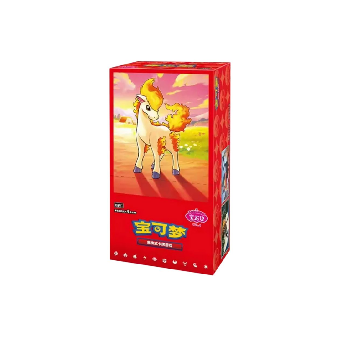 Sammelkarte Pokemon Gem Pack Vol. 4 Booster Display CBB4C (chinesisch)