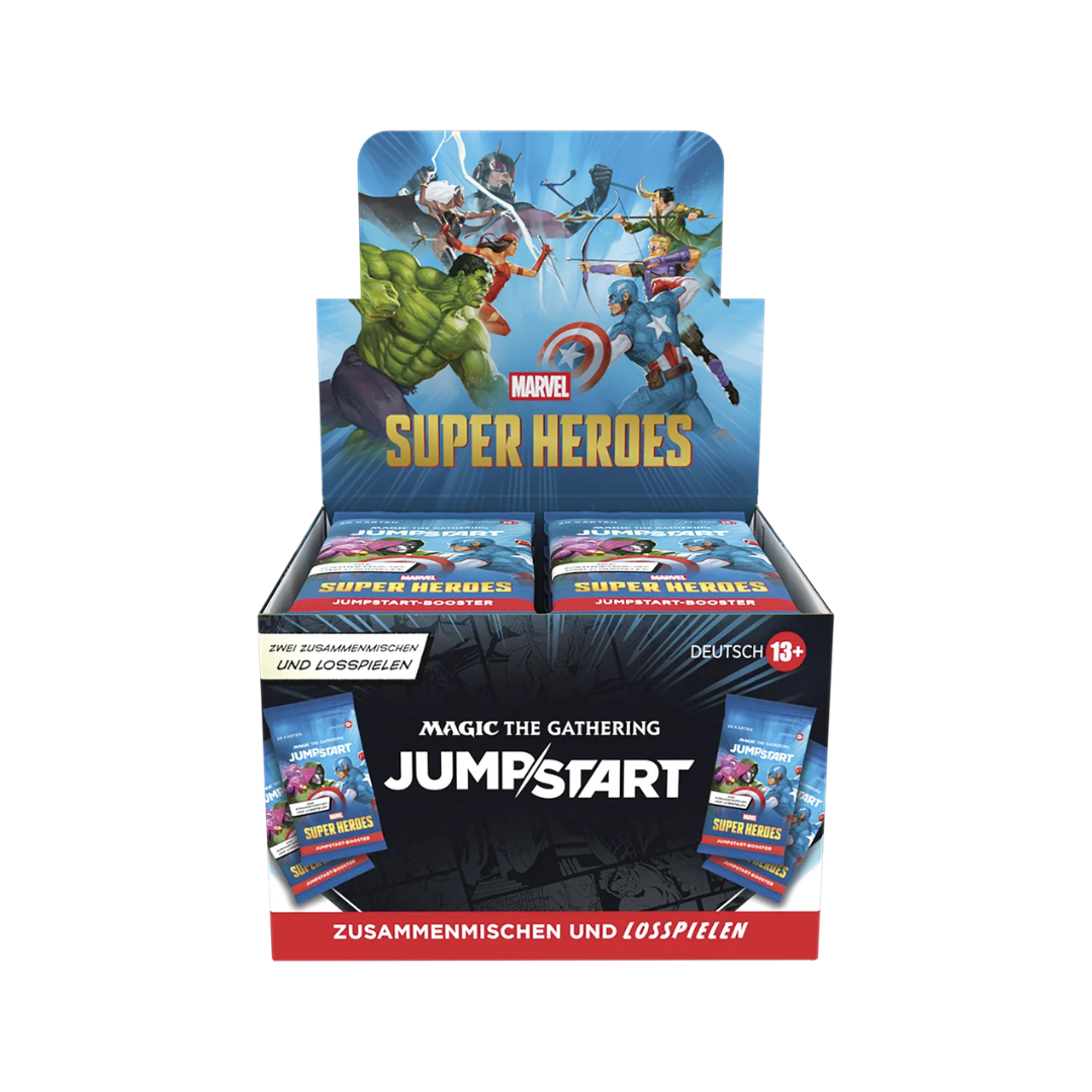 Magic the Gathering Marvel Super Heroes - Jumpstart-Booster Display (deutsch) *Vorbestellung