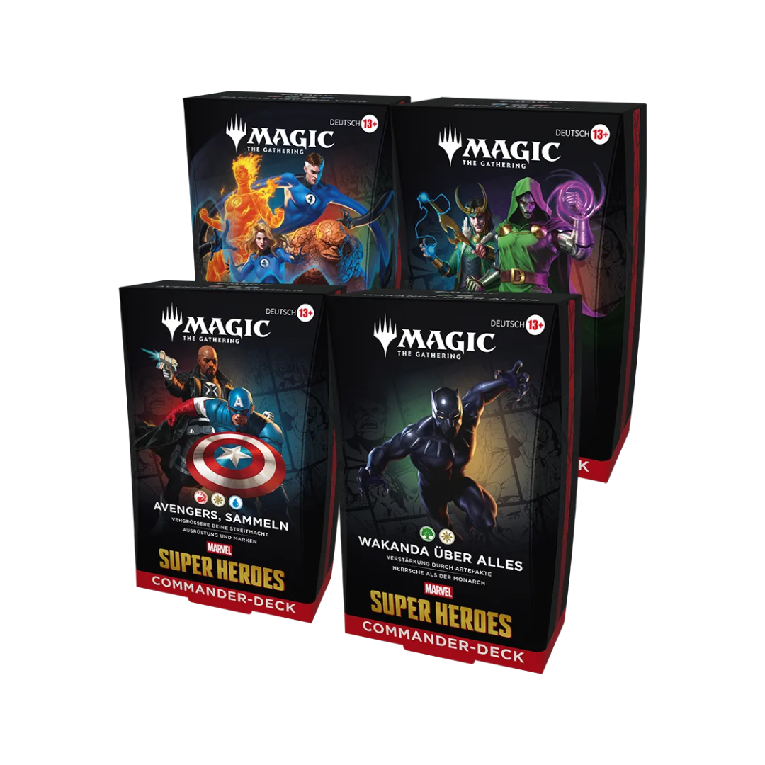 Magic the Gathering Marvel Super Heroes - Commander Decks (deutsch) *Vorbestellung