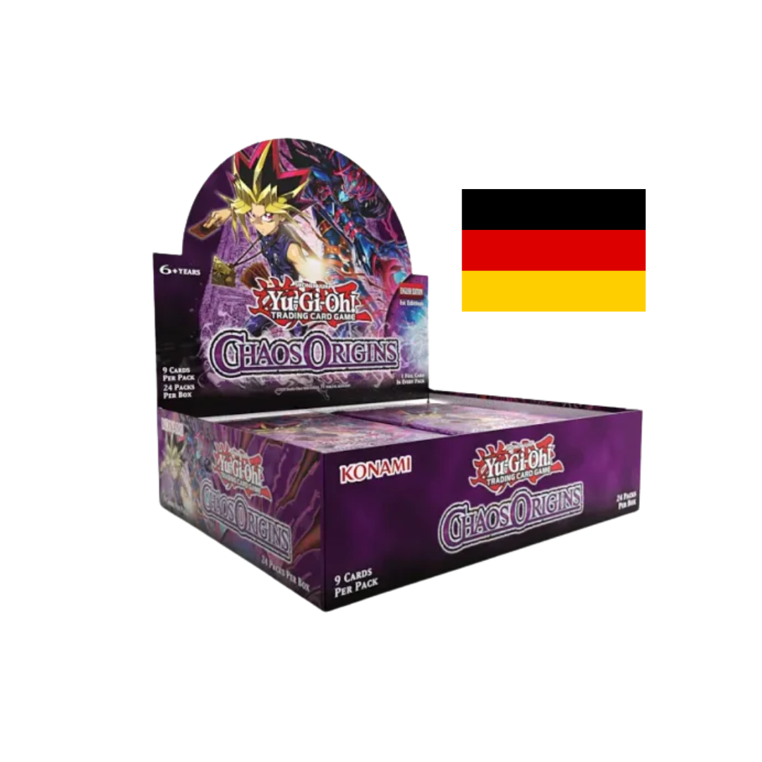 Yu-Gi-Oh! Chaos Origins Core Booster Display (deutsch, 24 Booster)