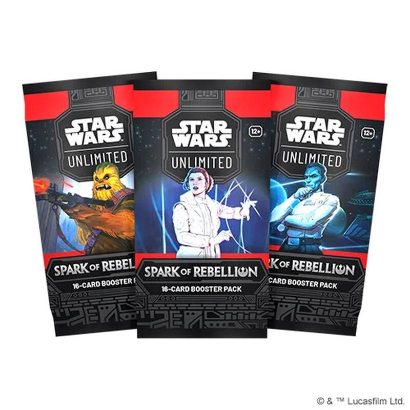 Star Wars Unlimited – Spark of Rebellion Booster Display (Englisch)