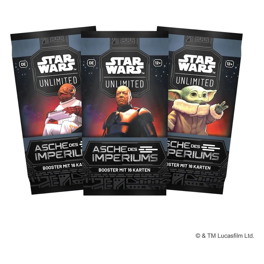 Star Wars: Unlimited – Asche des Imperiums: Einzelbooster (deutsch) *Vorbestellung