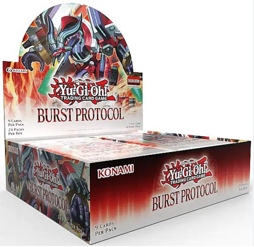 Yu‑Gi‑Oh! – Burst Protocol Booster Display (Englisch)