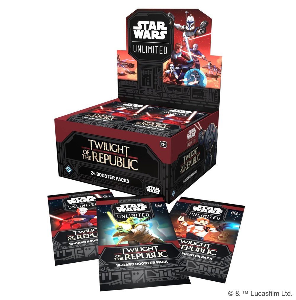 Star Wars Unlimited – Twilight of the Republic Booster Display (Englisch)