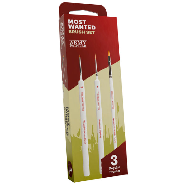 The Army Painter - Most Wanted Brush Set