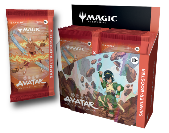 Magic The Gathering – Avatar: The Last Airbender Sammler Booster-Display (Deutsch)