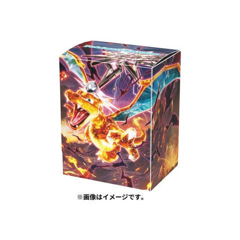 Pokemon Center Original Card Game Tera Crystal Charizard Deck Box