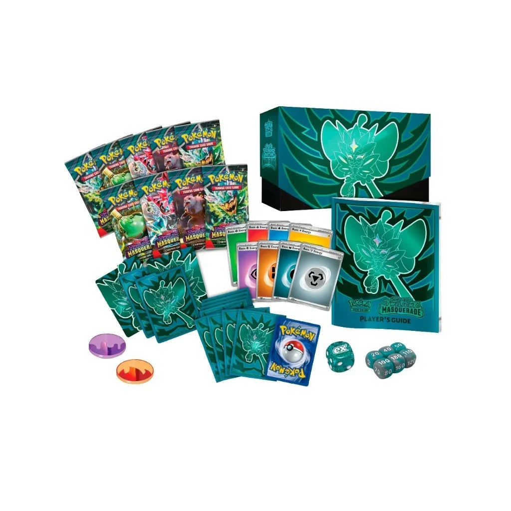 Pokemon Scarlet & Violet SV06 Twilight Masquerade Elite Trainer Box (englisch)