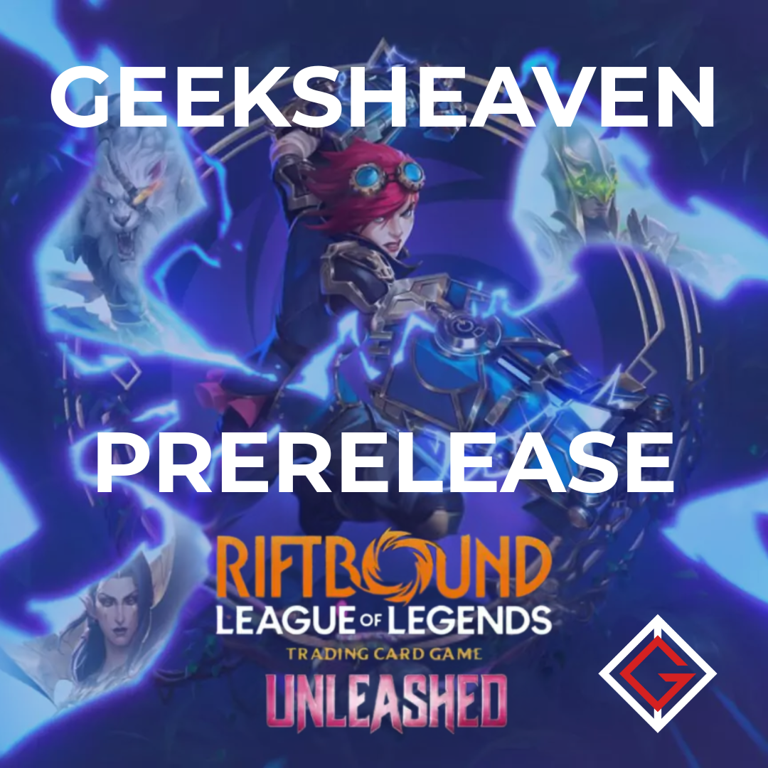 Riftbound – Unleashed Prerelease Event - 02.05.2026 12:00 Uhr im Geeksheaven