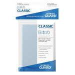 Ultimate Guard Classic Sleeves Japanese Size Transparent (100 Stück)