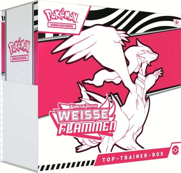 Pokemon Karmesin & Purpur KP10.5 Top-Trainer-Box Weiße Flammen (Deutsch)