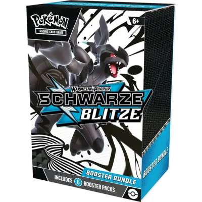 Pokemon – Karmesin & Purpur KP10.5: Schwarze Bitze – Booster Bundle (Deutsch)
