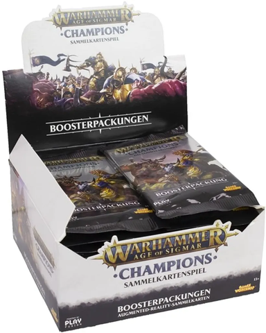 Warhammer Age of Sigmar Champions Sammelkartenspiel Display 24 Booster (deutsch)