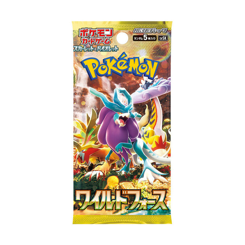 Pokemon Wild Force Display sv5K (japanisch)