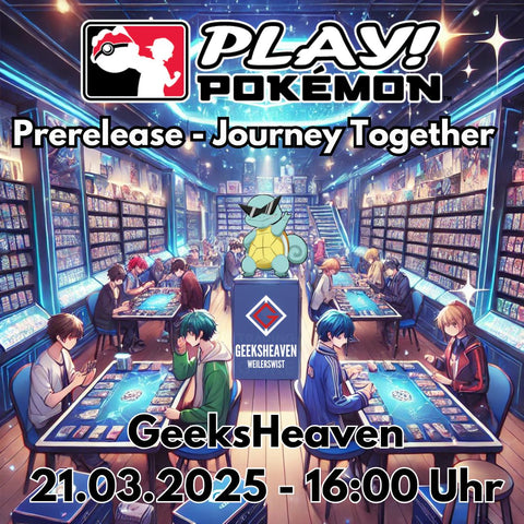 Pokemon Pre-Release Reisegefährten im GeeksHeaven - 21.03.2025 16:00Uhr