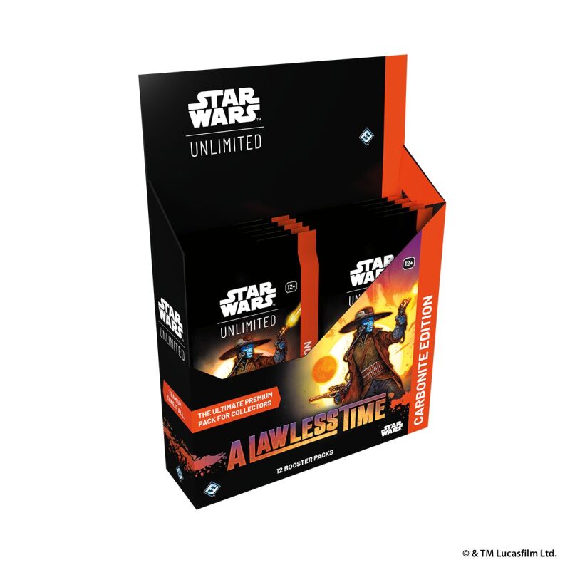 Star Wars: Unlimited – A Lawless Time Carbonite Booster Display (Englisch) *Vorbestellung