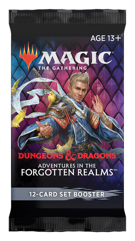 Magic The Gathering – Dungeons & Dragons - Adventures in the Forgotten Realms Set Booster (englisch, Einzelbooster)