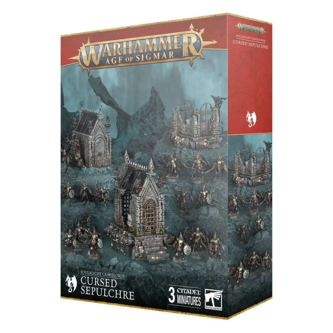 Warhammer Age of Sigmar Soulblight Gravelords Cursed Sepulchre Verpackung