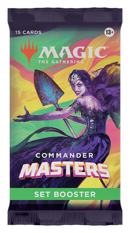 Magic The Gathering – Commander Masters Set Booster (Englisch, Einzelpack)
