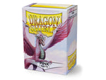 Dragon Shield - 100 Standard Size Card Sleeves - Pink Matte