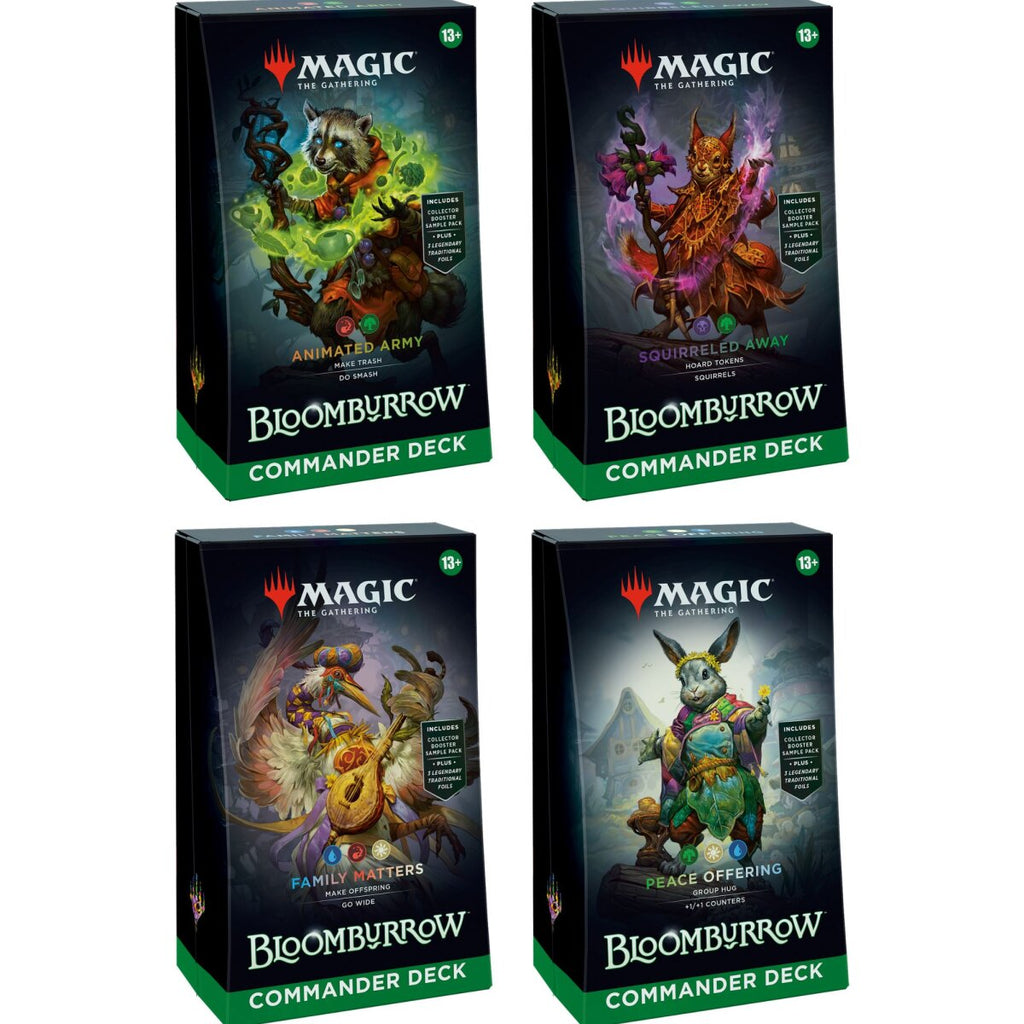 Magic The Gathering – Bloomburrow Commander Decks (Englisch)