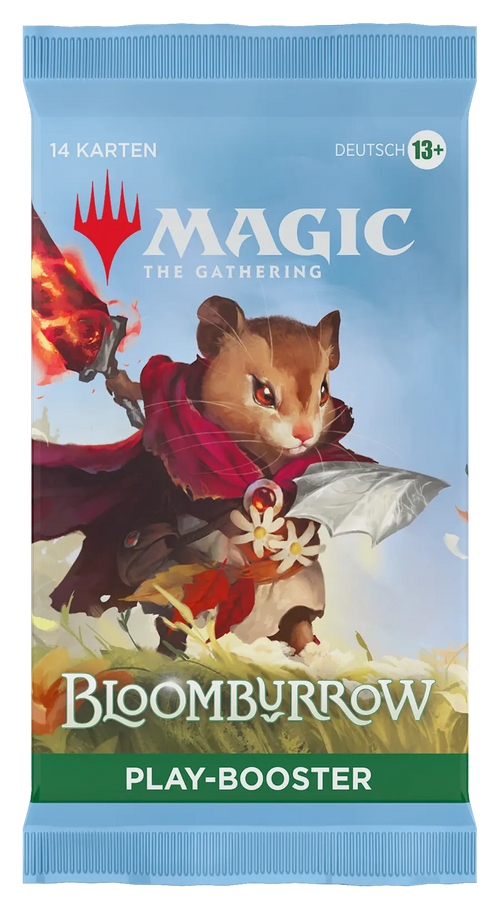 Magic The Gathering Bloomburrow – Play Booster (deutsch, Einzelbooster)
