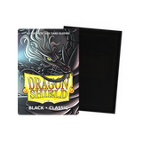 Dragon Shield - 60 Japanese Size Dual Sleeves - Black Classic