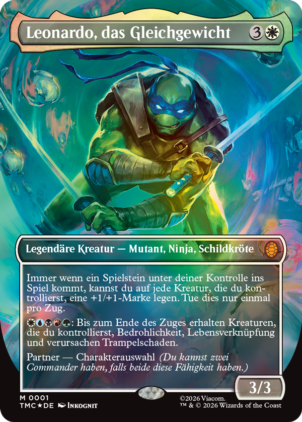 Magic The Gathering – Teenage Mutant Ninja Turtles Commander Deck (Deutsch) *Vorbestellung