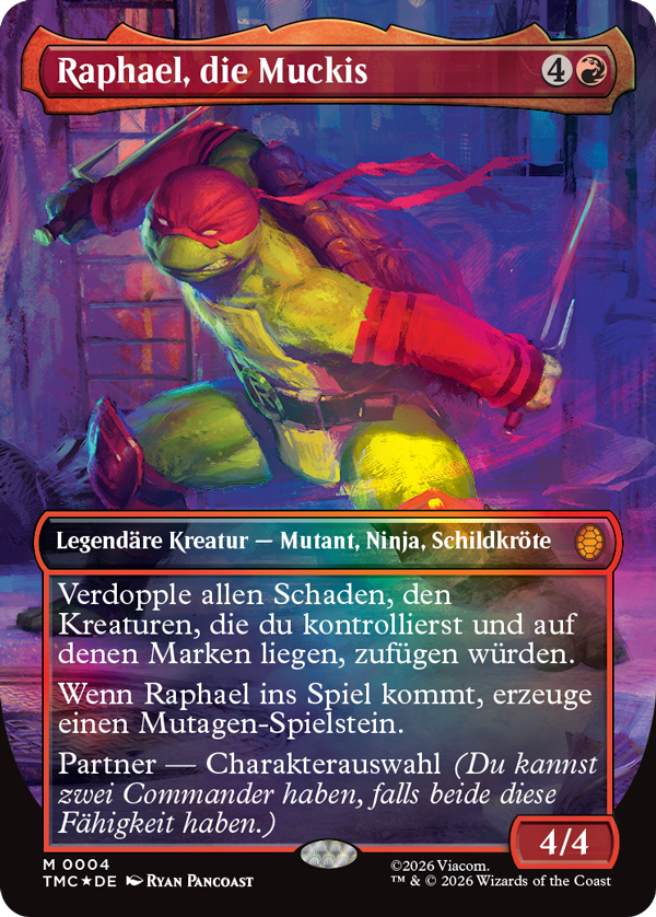 Magic The Gathering – Teenage Mutant Ninja Turtles Commander Deck (Englisch) *Vorbestellung
