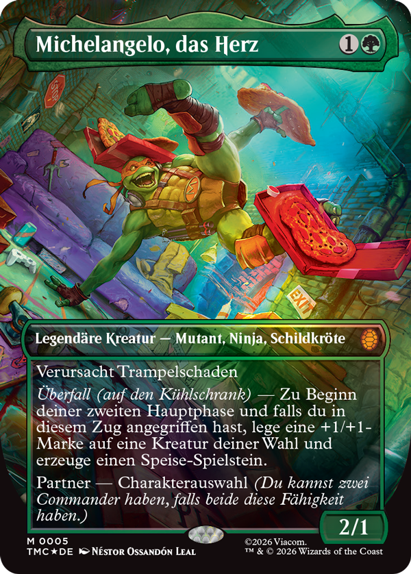 Magic The Gathering – Teenage Mutant Ninja Turtles Commander Deck (Englisch) *Vorbestellung