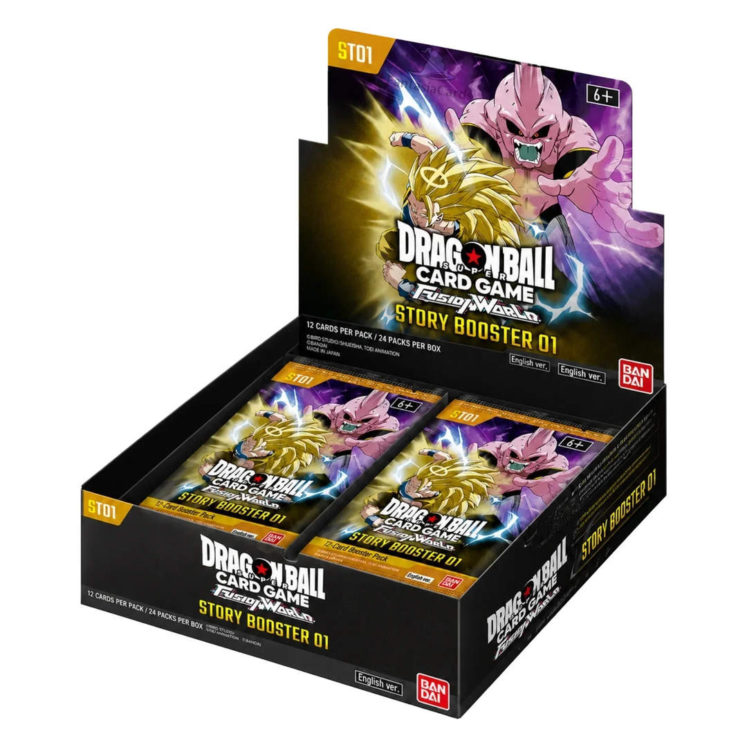 Dragon Ball Super Card Game Fusion World – Story Booster 01 [ST01] Booster Display - 24 Packs (Englisch)
