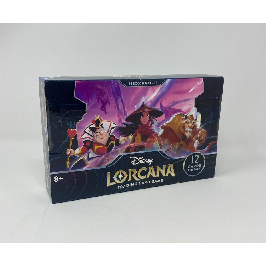Disney Lorcana – Rise of the Floodborn Display (24 Booster Packs, englisch)