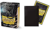 Dragon Shield - 60 Japanese Size Dual Sleeves - Black Classic