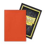 Dragon Shield - 60 Japanese Size Dual Sleeves - Ember Matte