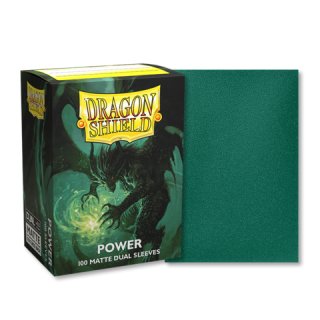 Dragon Shield - 100 Standard Size Card Sleeves - Power Matte