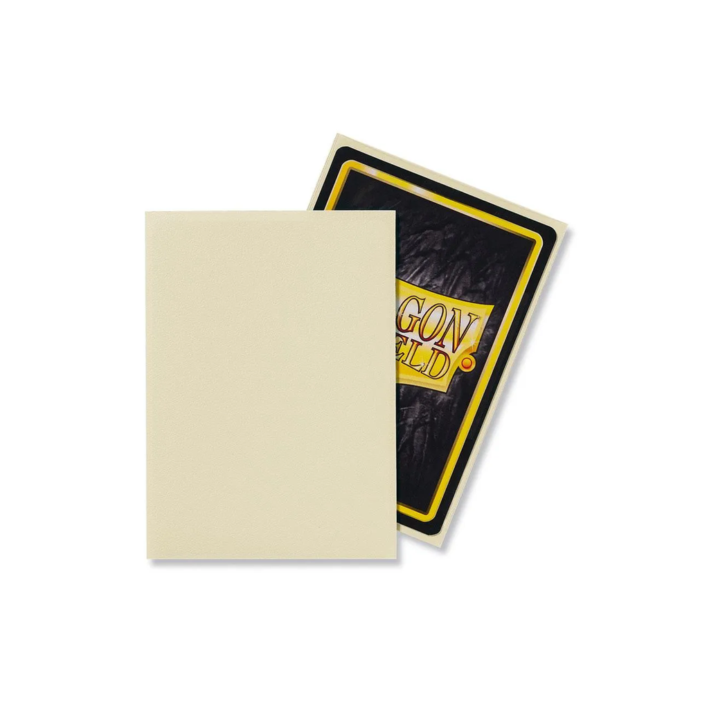 Dragon Shield Matte Ivory Standard Size Sleeves (100 Stück)