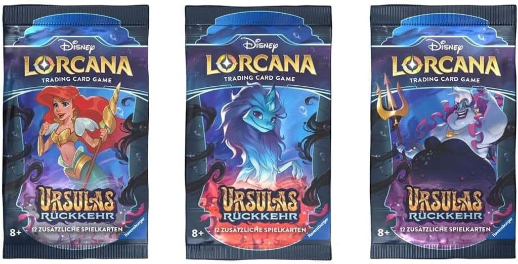 Disney Lorcana – Ursulas Rückkehr Display (24 Booster, deutsch)