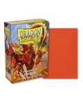 Dragon Shield - 60 Japanese Size Dual Sleeves - Ember Matte